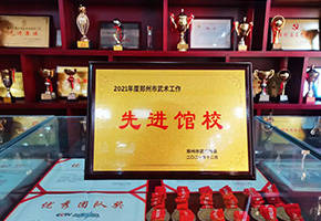 2021年度郑州市武术工作先进馆校